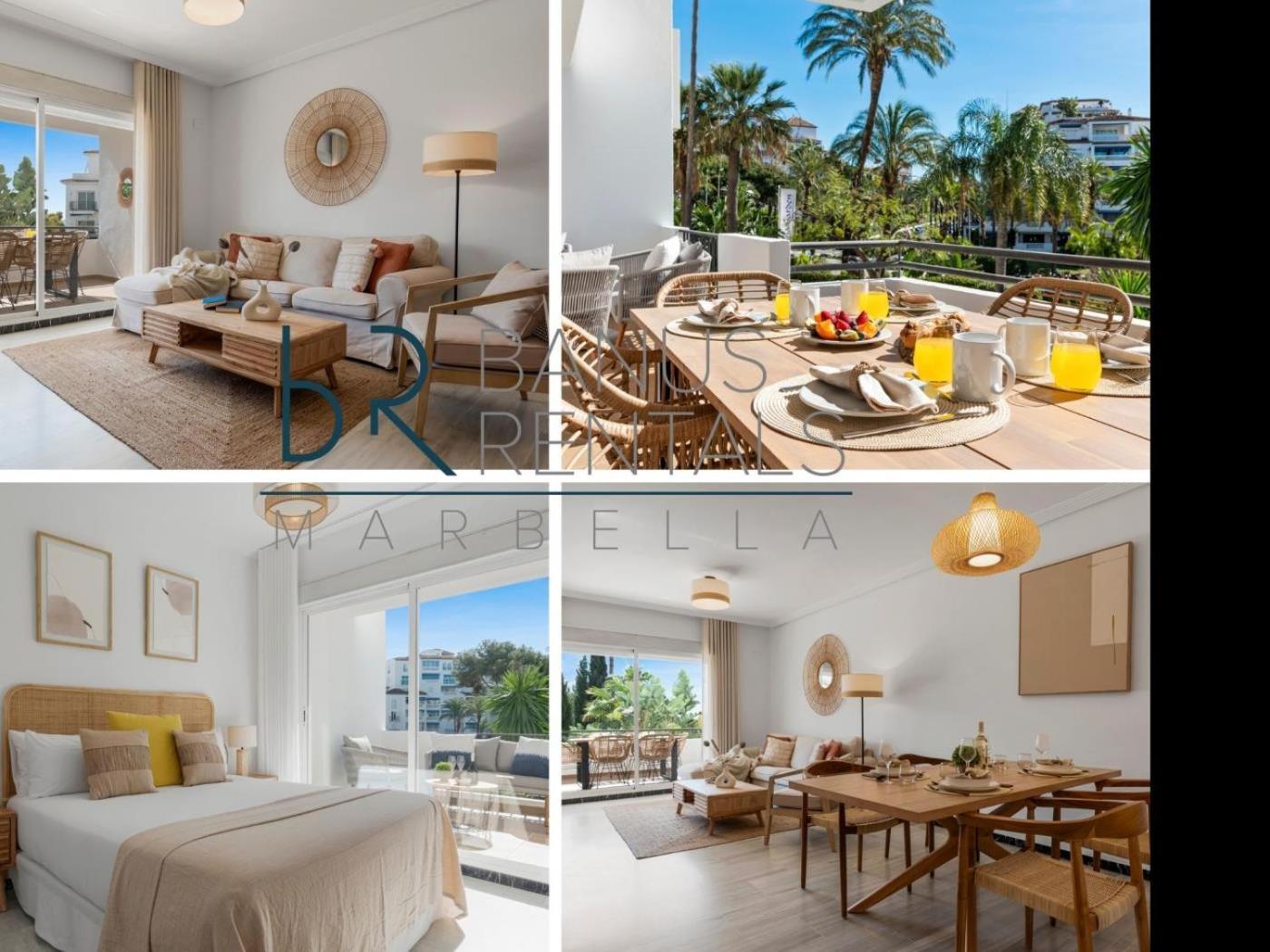 Banus Rentals- 1º Linea Playa Apartment Marbella